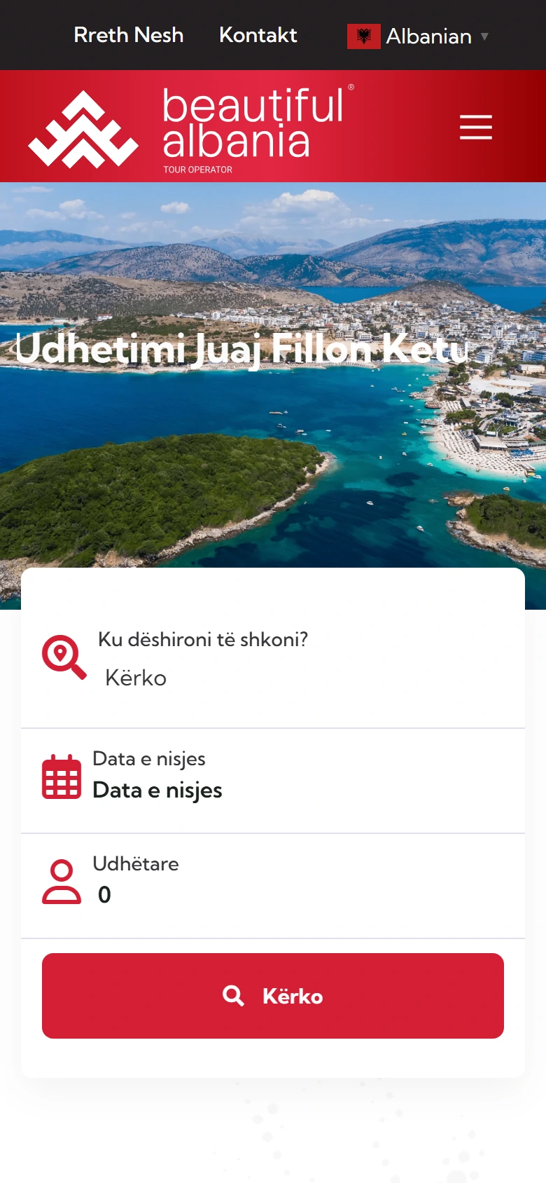 Beautiful Albania në telefon