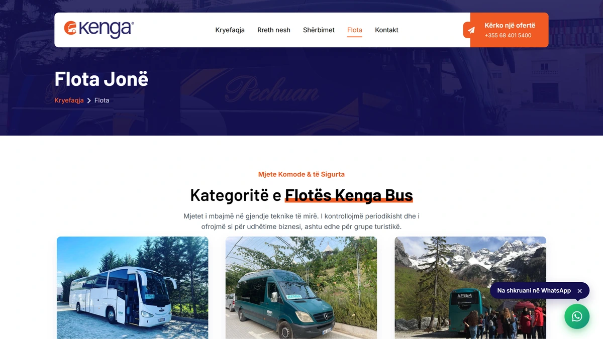 Kenga Bus - Flota