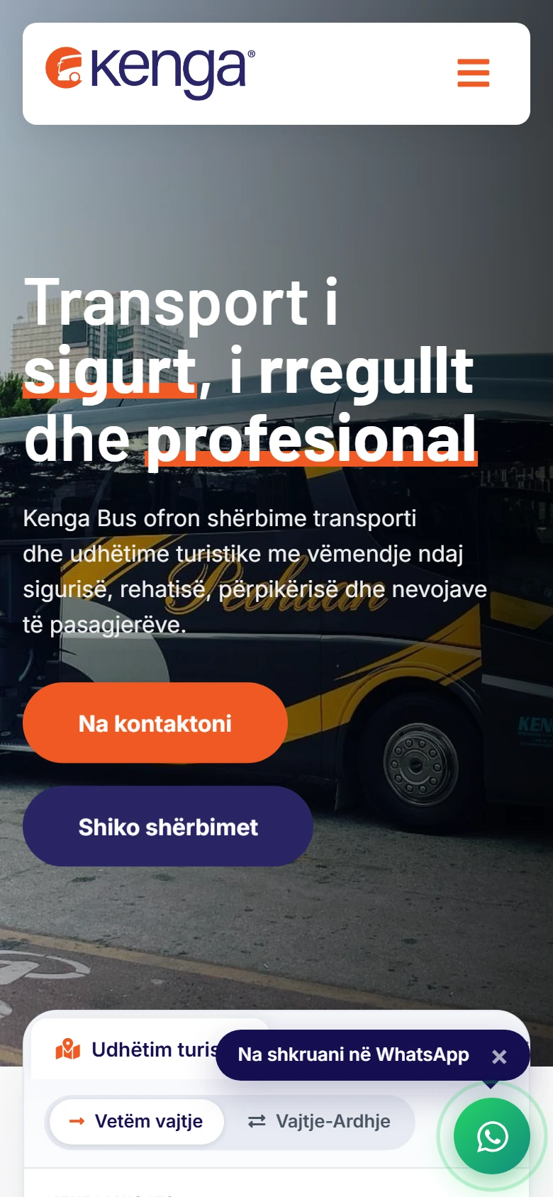 Kenga Bus në telefon