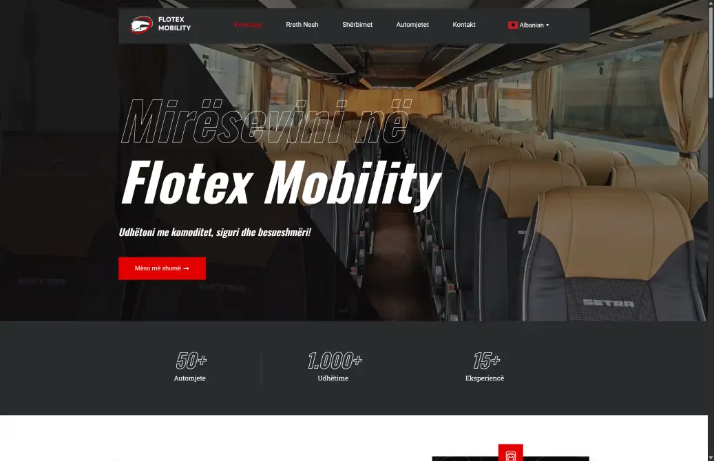Flotex Mobility Website
