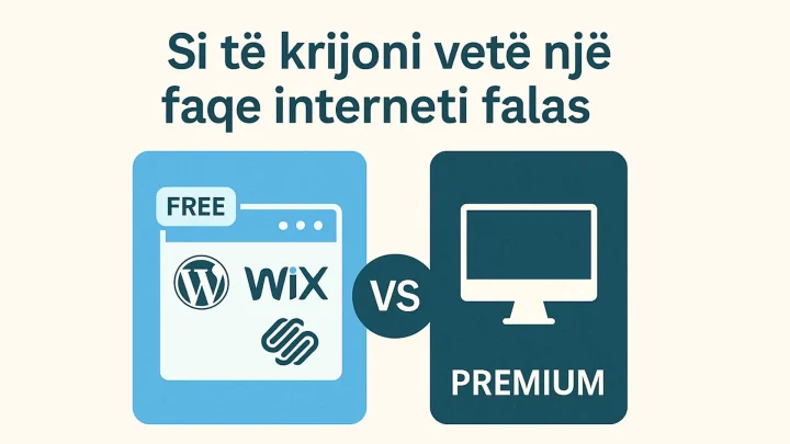Si të Krijoni një Faqe Interneti Falas + Alternativa Profesionale