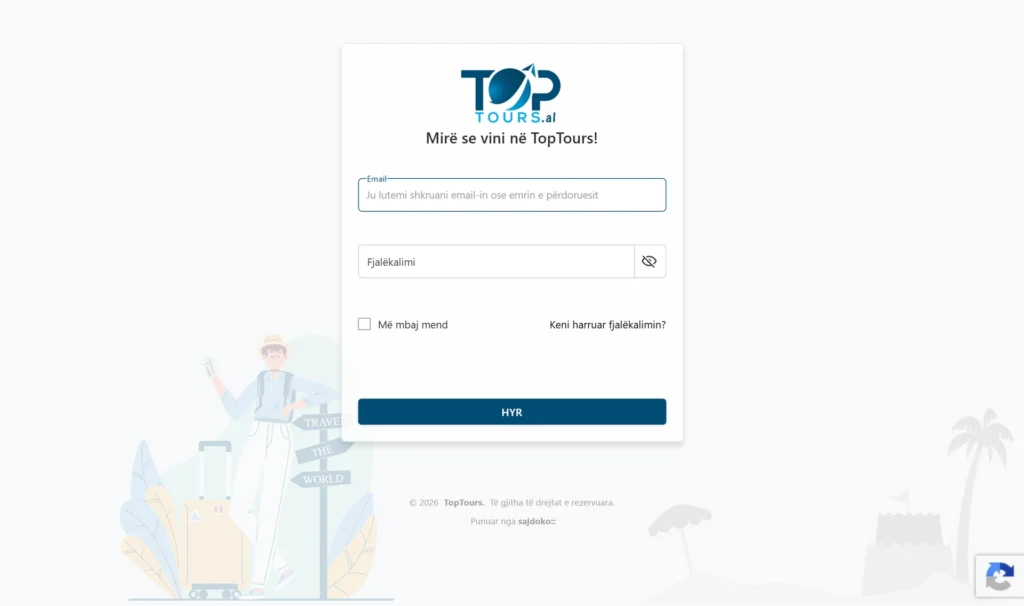 TopTours Travel Management System