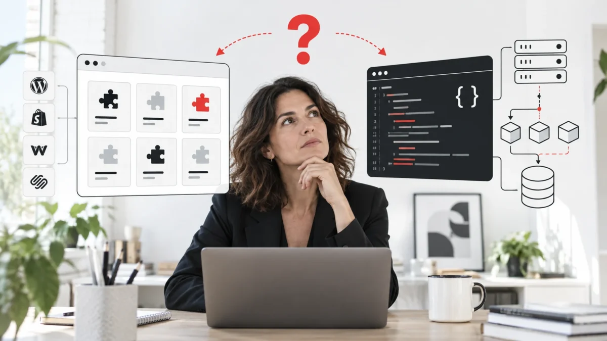 WordPress apo programim me porosi? Kur ia vlen investimi në një aplikacion Laravel